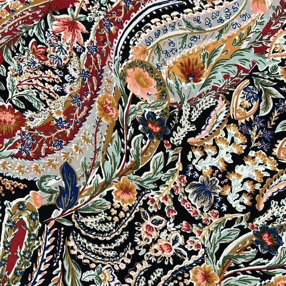 NEW Vince Camuto Multi Color Floral Skirt - Picture 5 of 9